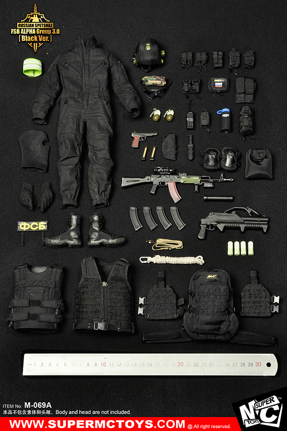 SUPERMCTOYS M-069A / M-69B Russian Spetsnaz - FSB Alfa Group 3.0