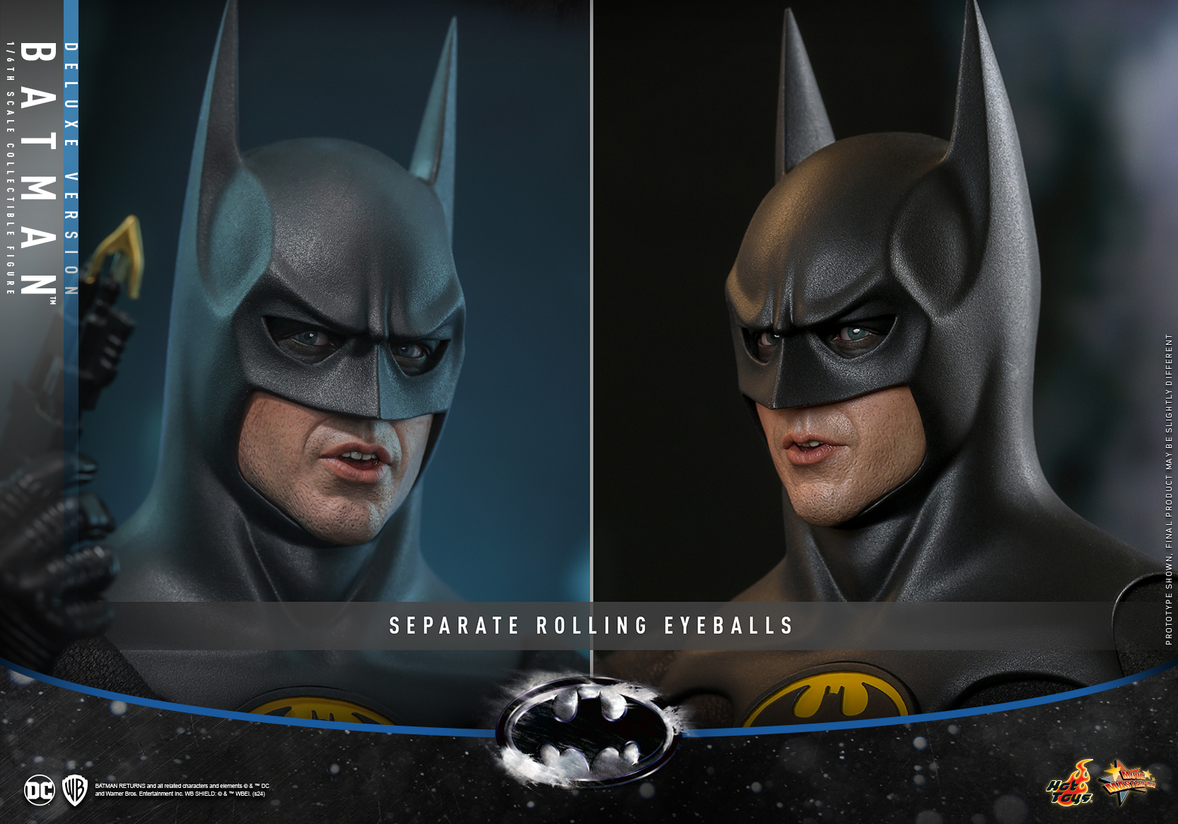 20/10/2567 Hot Toys MMS770 Batman Returns - Batman (Deluxe Version)