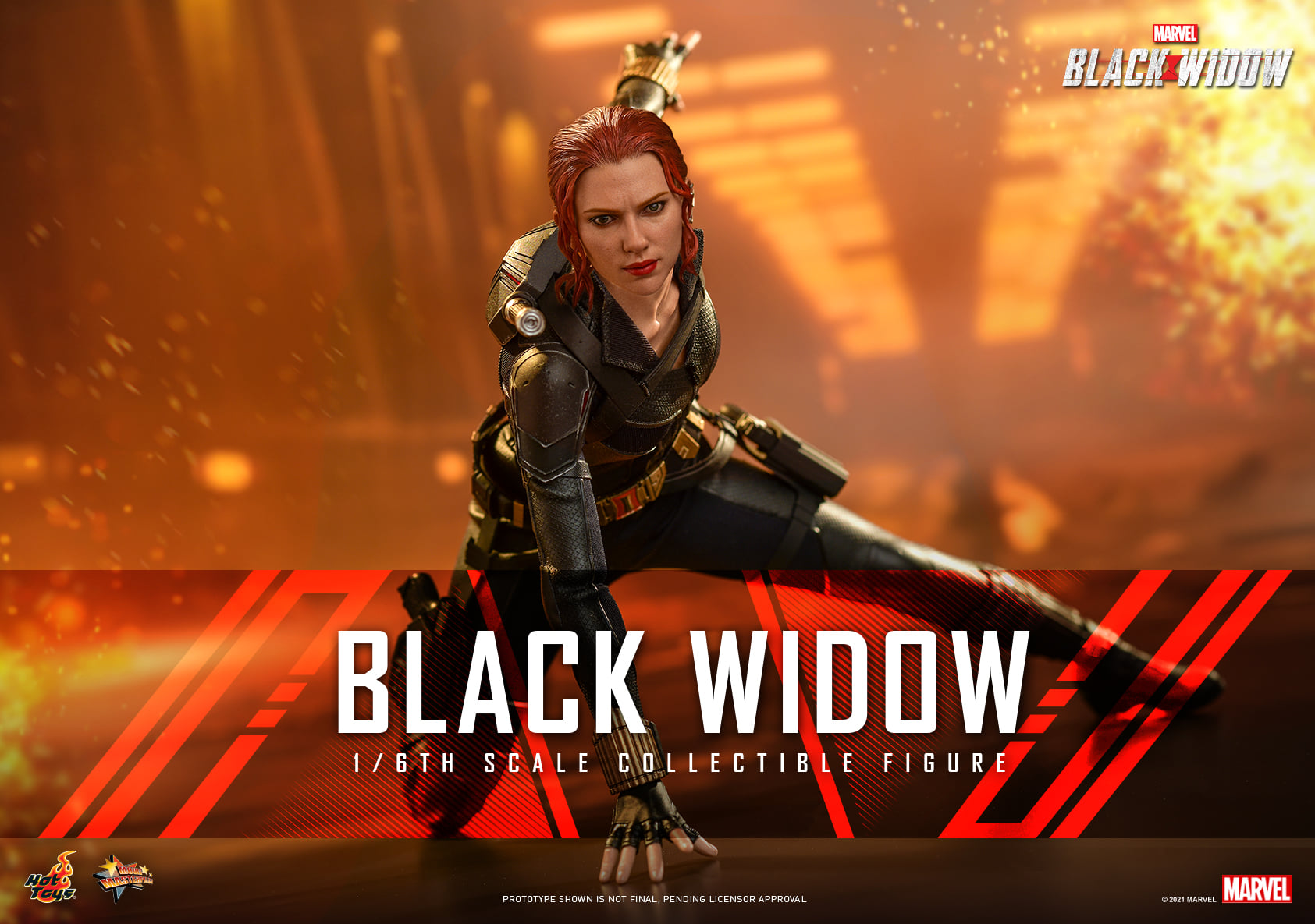Hot Toys MMS603 1/6 Black Widow - Black Widow