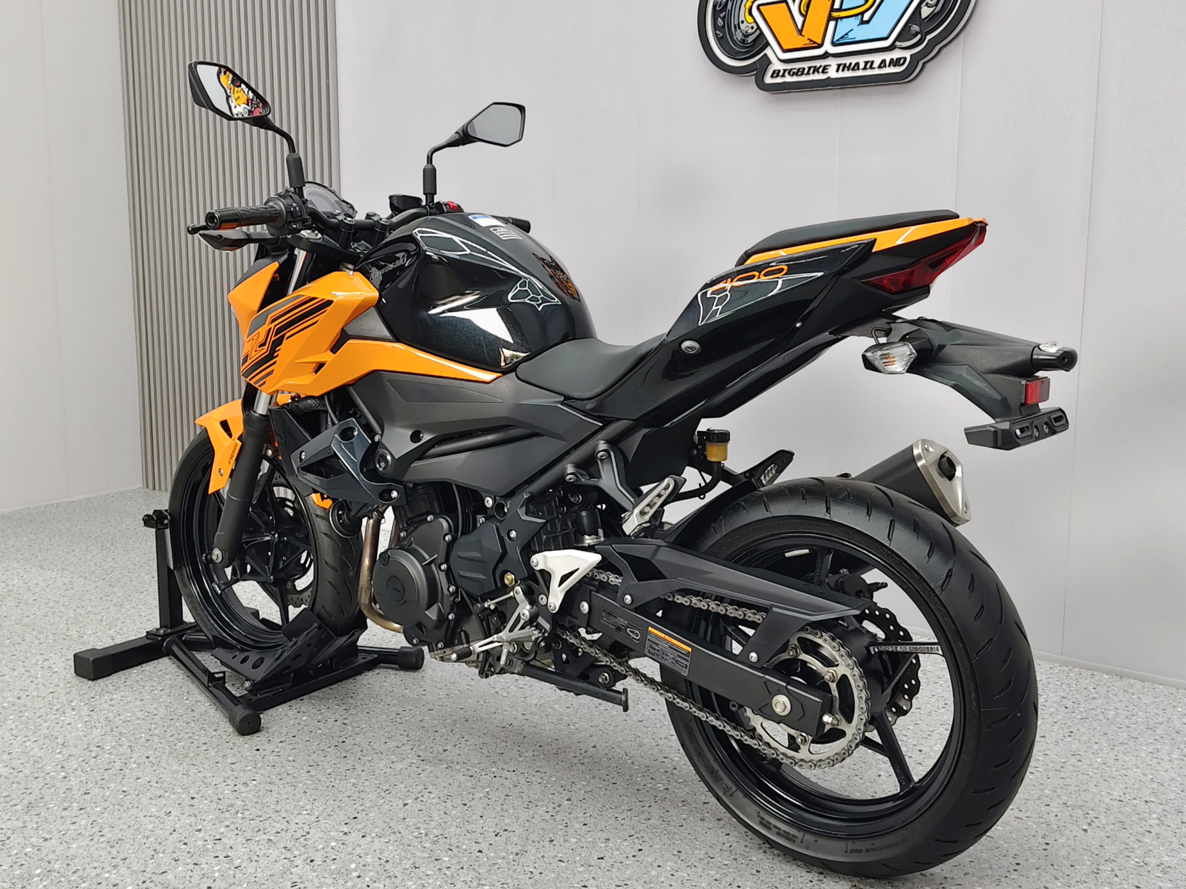 ❌️ ร้าน นี้ ไม่ กรอ ไมล์ ❌️ #Z400_ABS จดทะเบียนปี 2020‼️สภาพแฝดป้ายแดง✨"น้องส้มสายเขียว" สีใหม่เลยจ้า