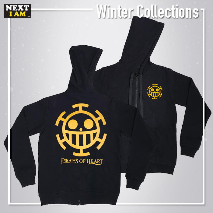 เสื้อแจ็คเก็ตการ์ตูนวันพีซ ลอว์ (Jacket Hood Law)