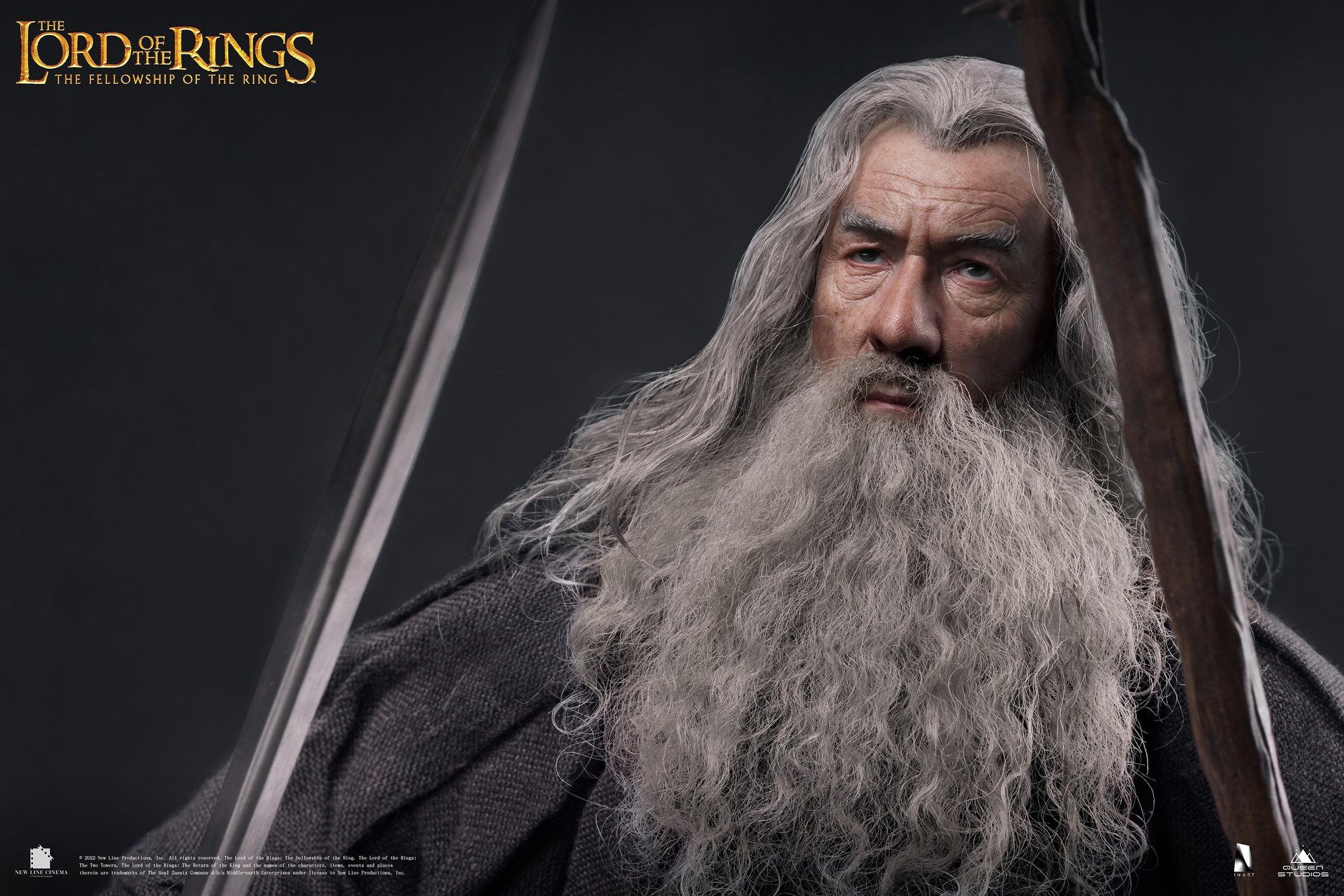 Queen Studios × INART IA002N 1/6 The Lord of The Rings: The Fellowship of The Ring - Gandalf