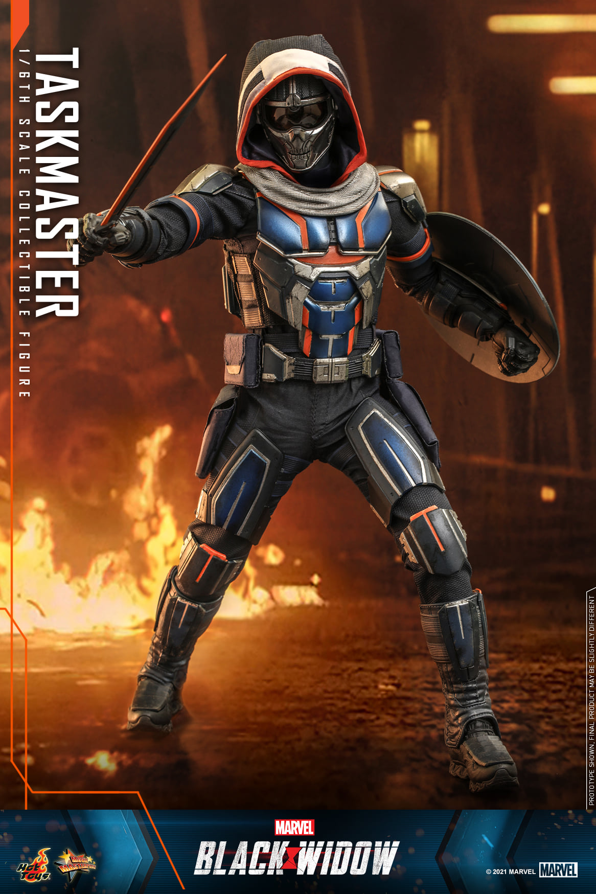 Hot Toys MMS602 1/6 Black Widow - Taskmaster