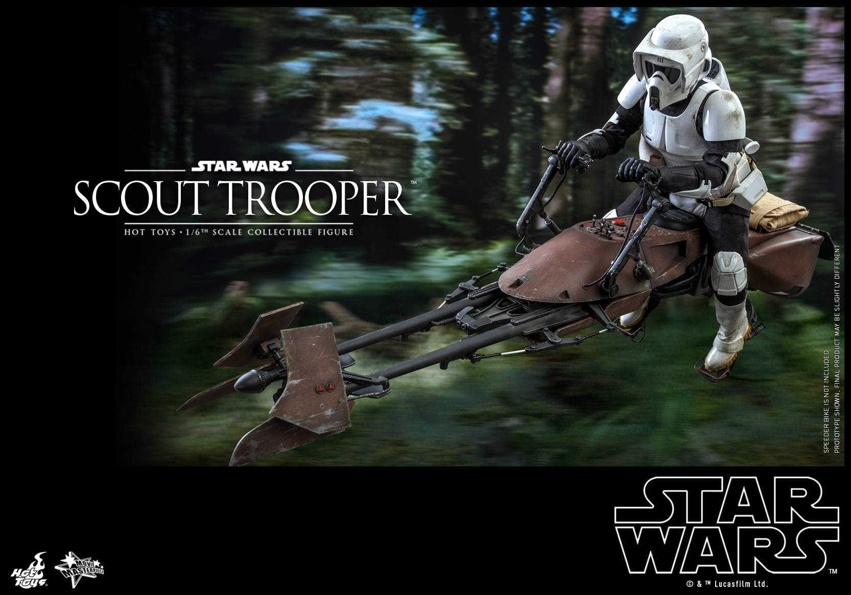 Hot Toys MMS611 1/6 Star Wars: Return of the Jedi - Scout Trooper