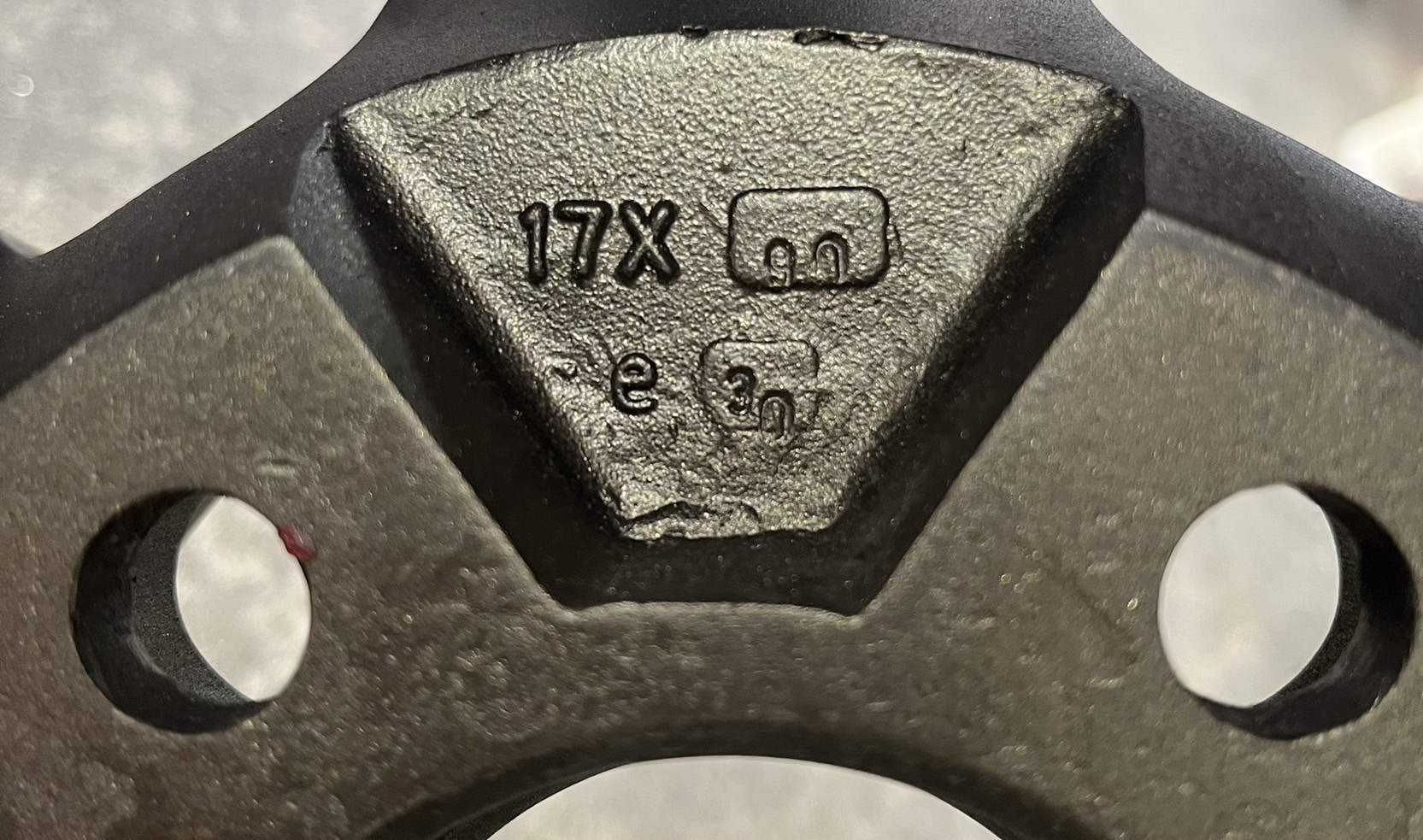 ✨ล้อแม็ก 2 วง✨5รู114✨TE37 ขอบ 17 (งาน ROTA)