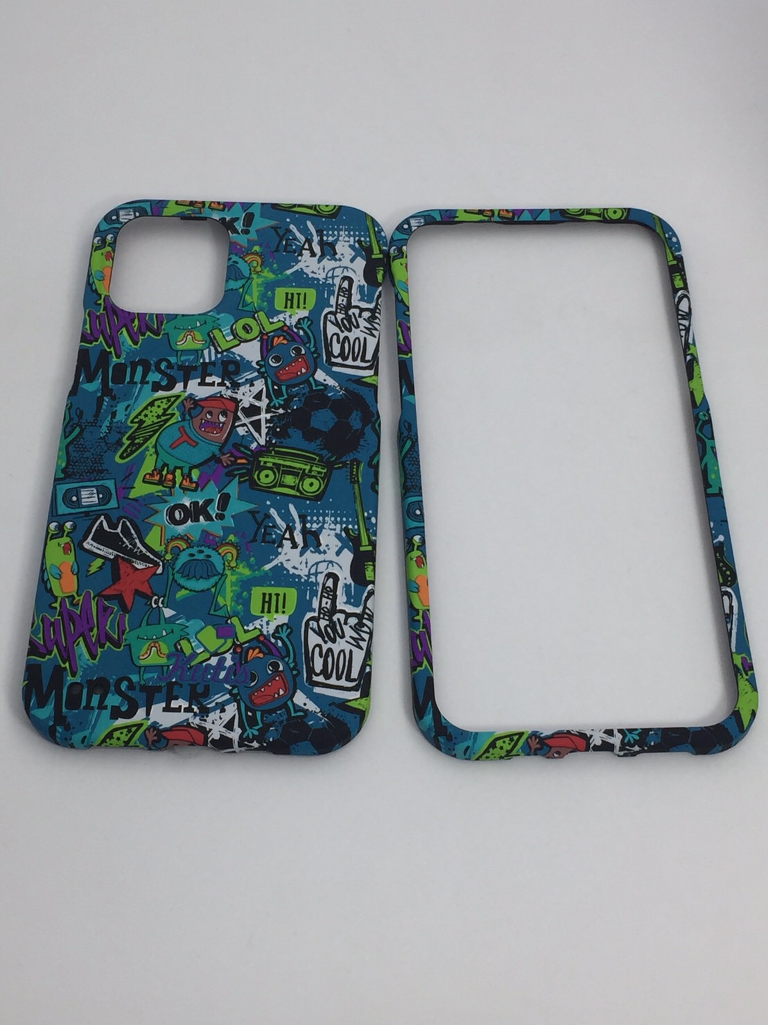 เคสคูทิส(Kutis)เคสไอโฟน12/12PRO(ลายMonster)มาใหม่ เคสประกบหน้า-หลัง เคสเรืองแสง เคสลายวินเทจ ร้านSuperhero Klongthom