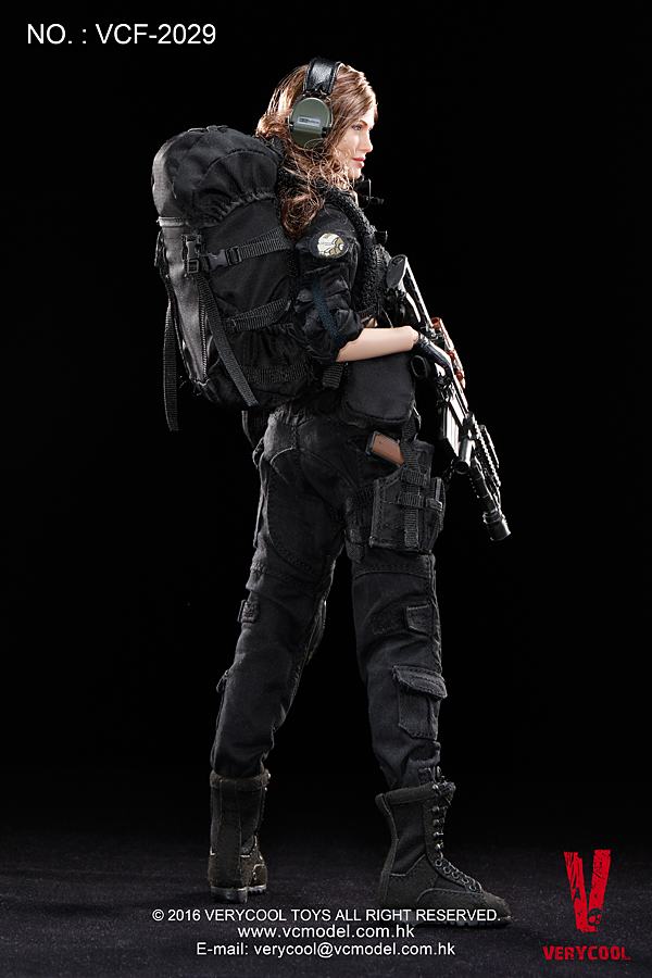 VERYCOOL VCF-2029 FEMALE SHOOTER - BLACK VER.
