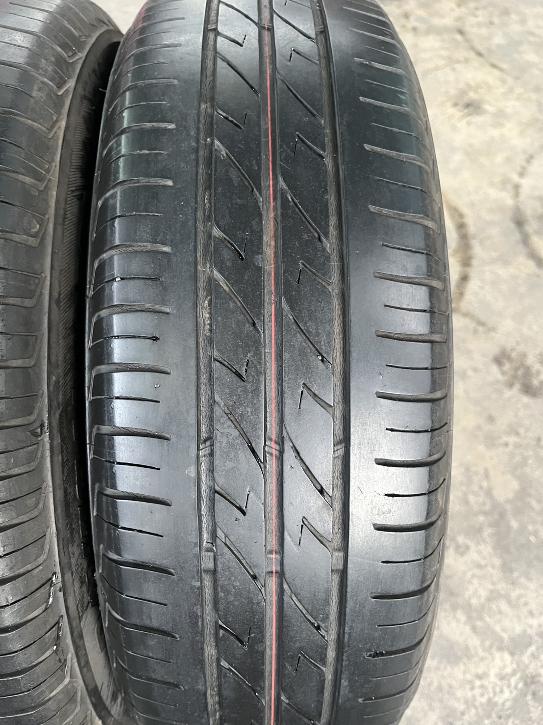 ✨ล้อกระทะพร้อมยาง✨4รู100✨Mitsu ขอบ 14 สภาพดี