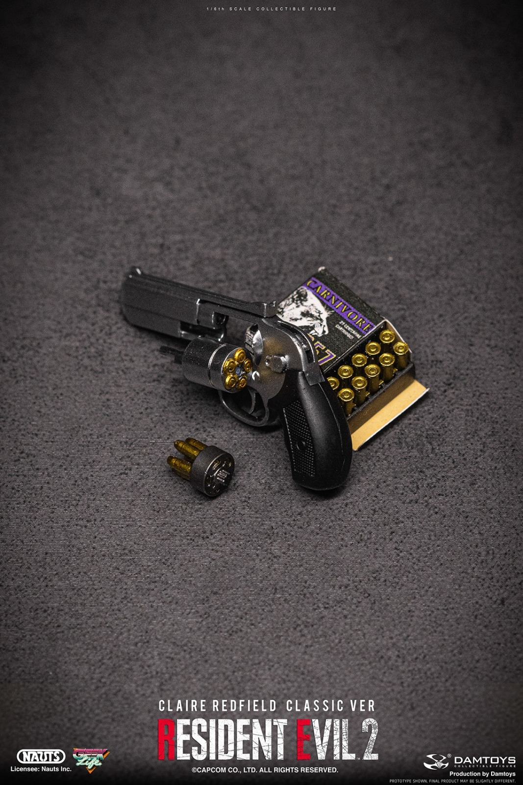 DAMTOYS DMS038 1/6 RESIDENT EVIL 2 - CLAIRE REDFIELD (CLASSIC VER)