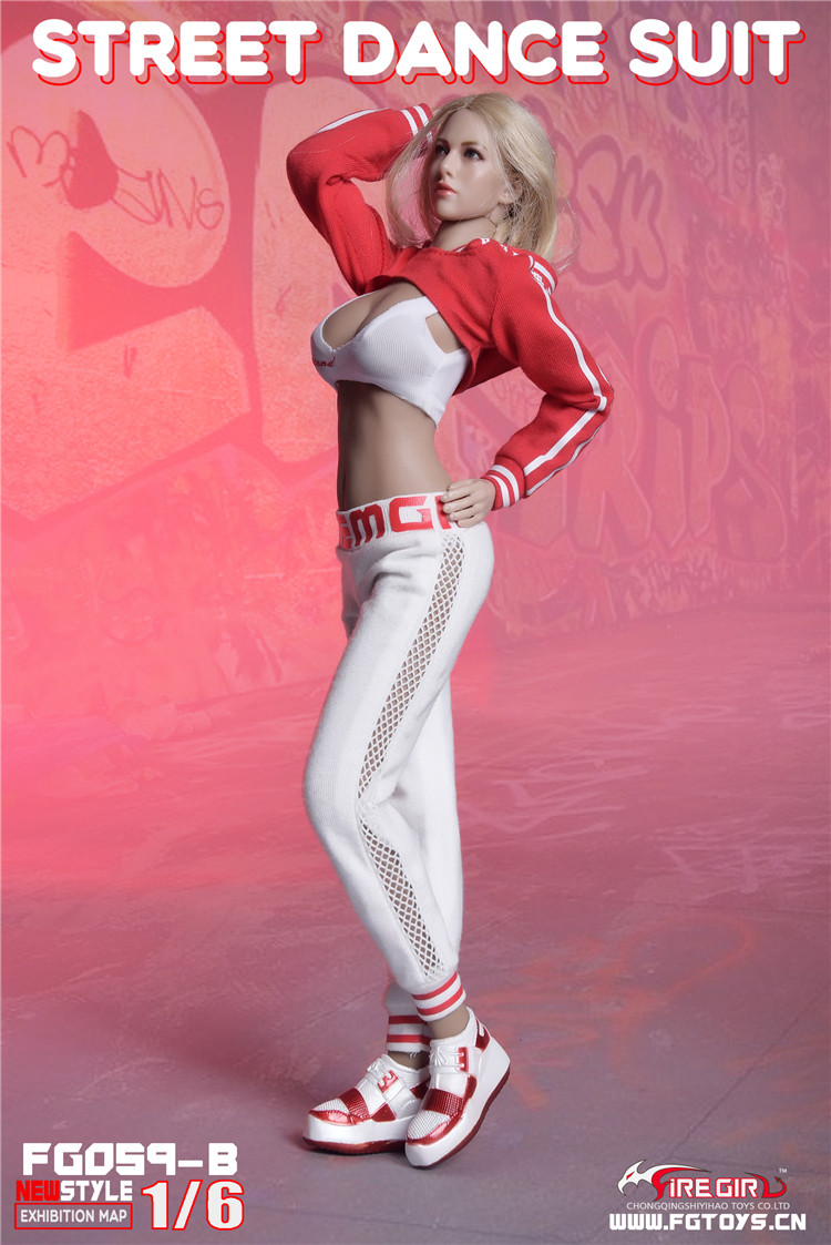 Fire Girl Toys 1/6 FG059 Street dance suit