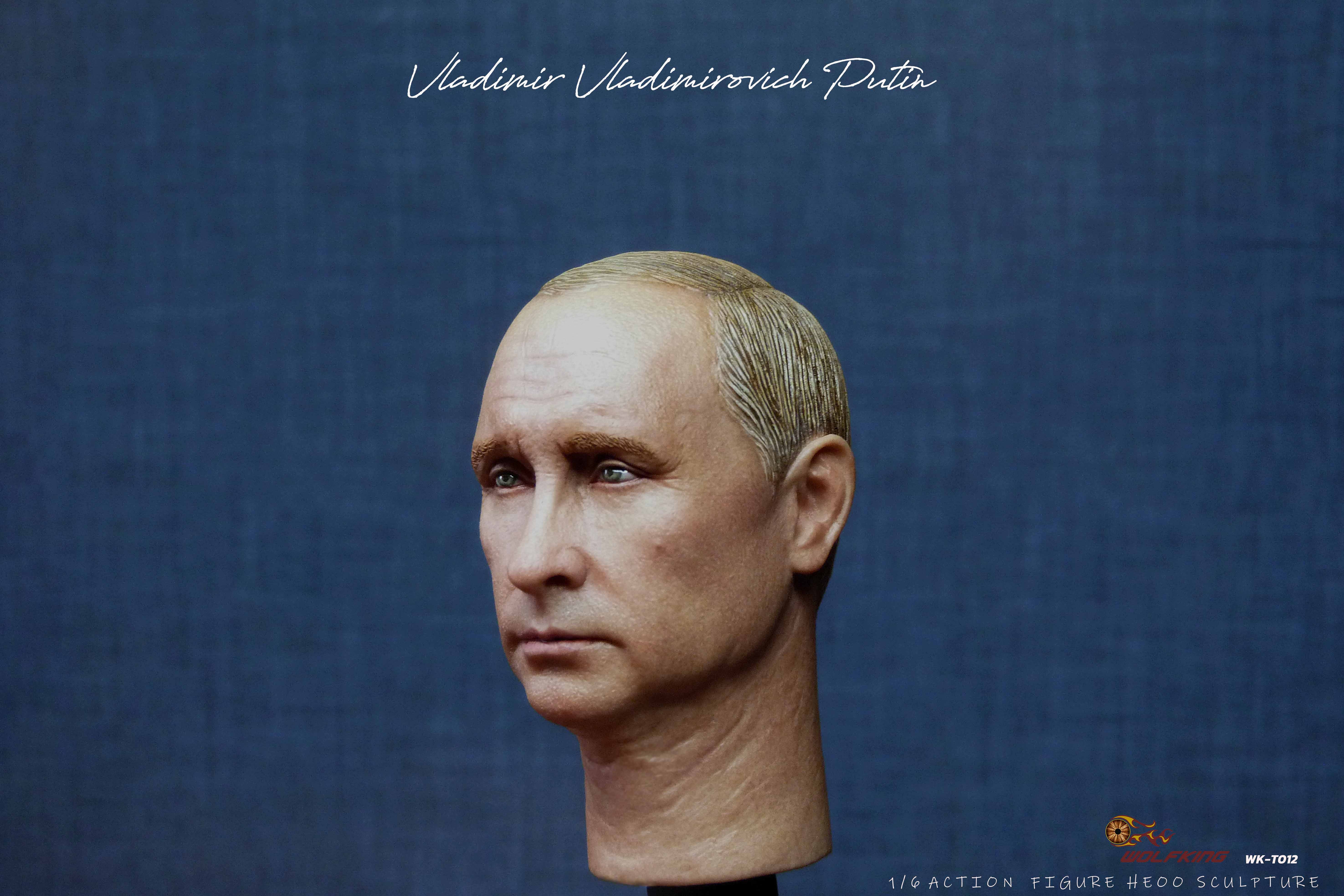 WOLFKING WK-T012 1/6 Iron Fist President Headsculpt