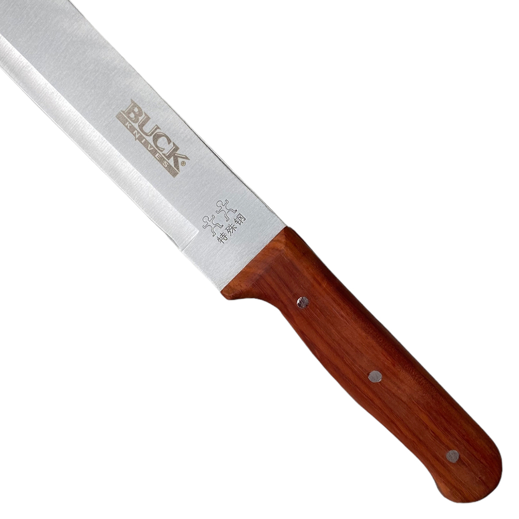 มีดมาเชเต้ มีดใบตาย มีดเดินป่า BUCK Knives Machete ขนาด 19.3 นิ้ว (49 ซม.) พร้อมซองไนล่อนร้อยเข็มขัดสำหรับเก็บมีด