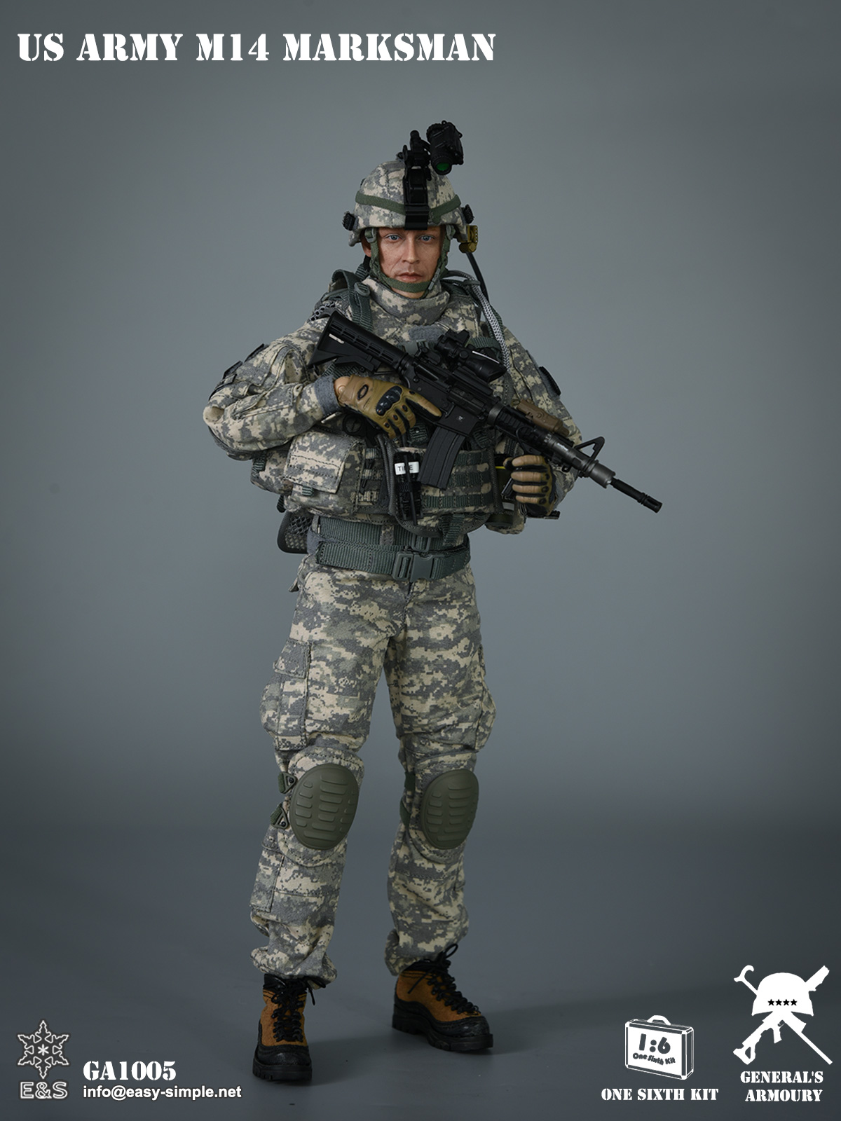 GENERAL'S ARMOURY GA1005 US ARMY M14 MARKSMAN