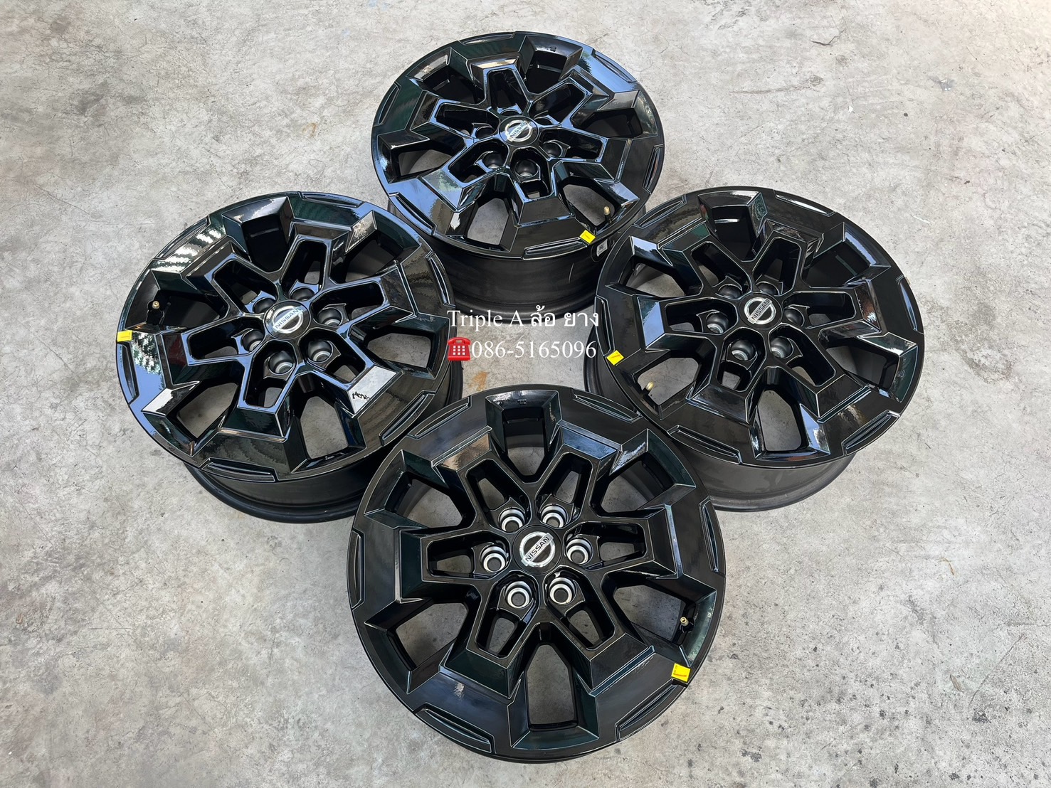 ✨ล้อแม็กป้ายแดง✨6รู114✨Nissan Navara Black Edition รุ่นใหม่ล่าสุด ขอบ 18💖ใหม่กริ๊บ💖