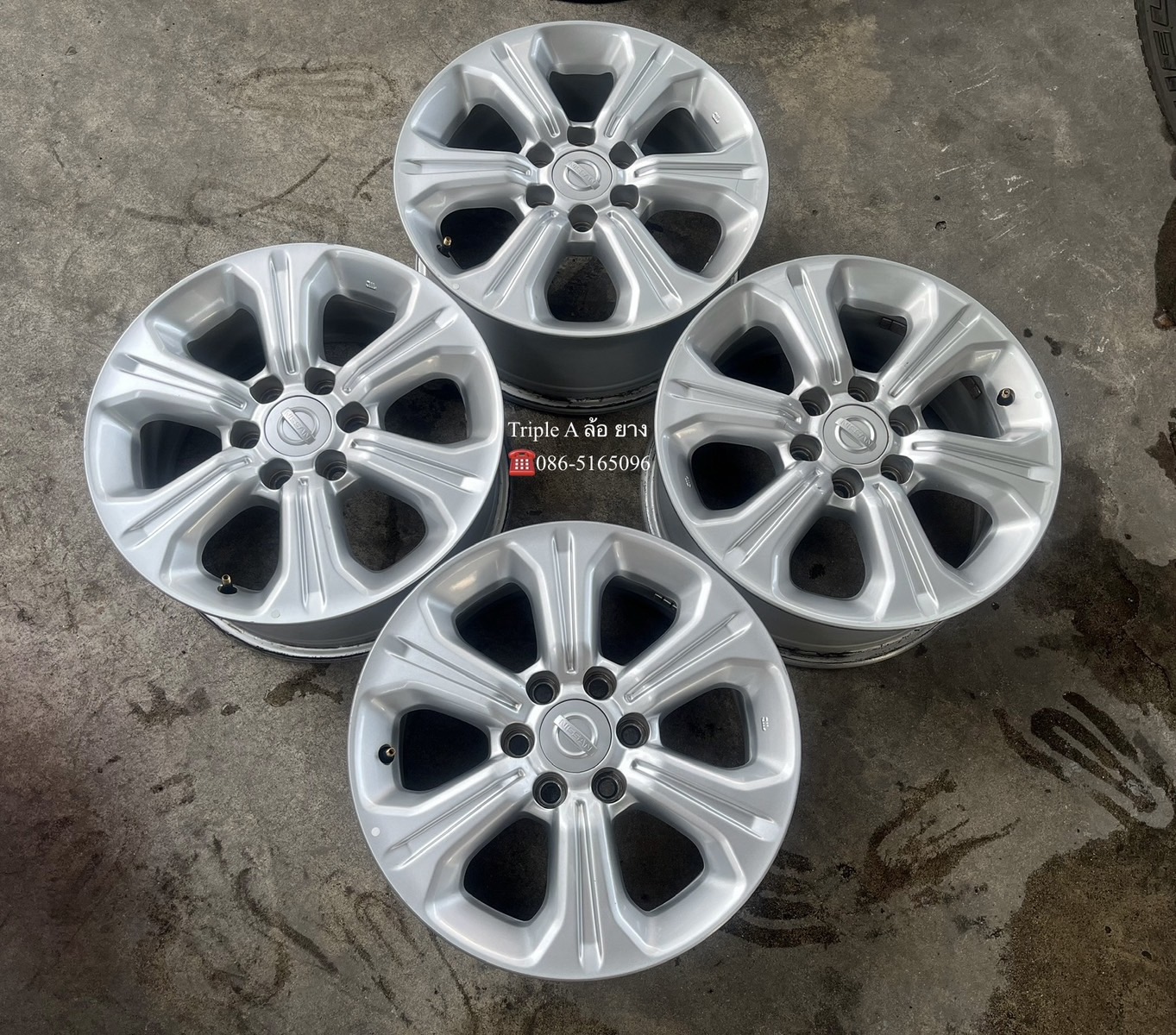 ✨ล้อแม็ก✨6รู114✨Nissan Navara NP300 ตัวสูง ขอบ 16💖สภาพสวย💖