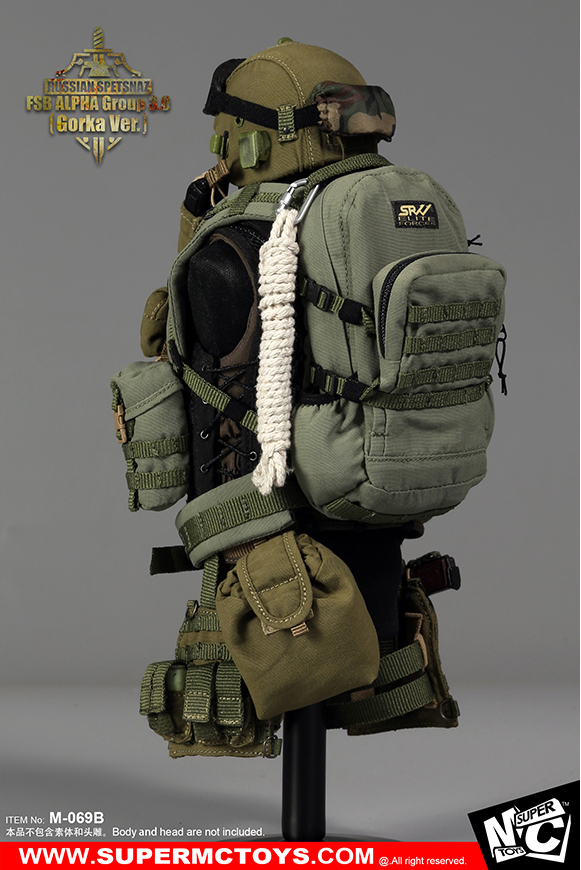 SUPERMCTOYS M-069A / M-69B Russian Spetsnaz - FSB Alfa Group 3.0