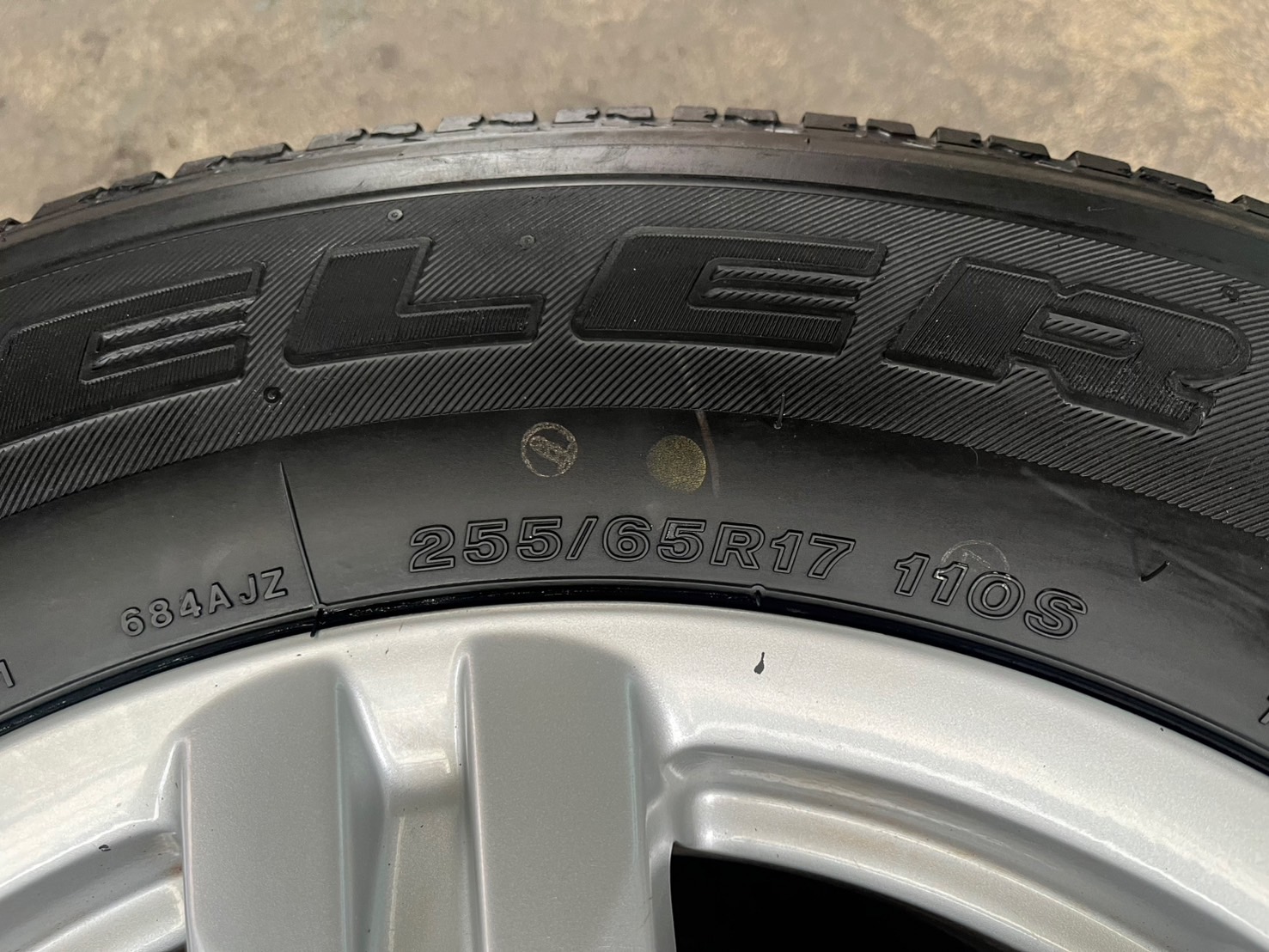 ✨ล้อแม็ก✨ISUZU MU-X ขอบ 17 แถมยาง 265-65-17 Bridgestone ปี 21