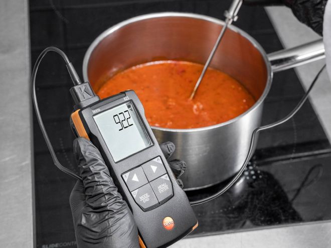 Testo 925 เครื่องวัดอุณหภูมิดิจิตอล ชนิดโพรบ K thermocouple Max 1000C