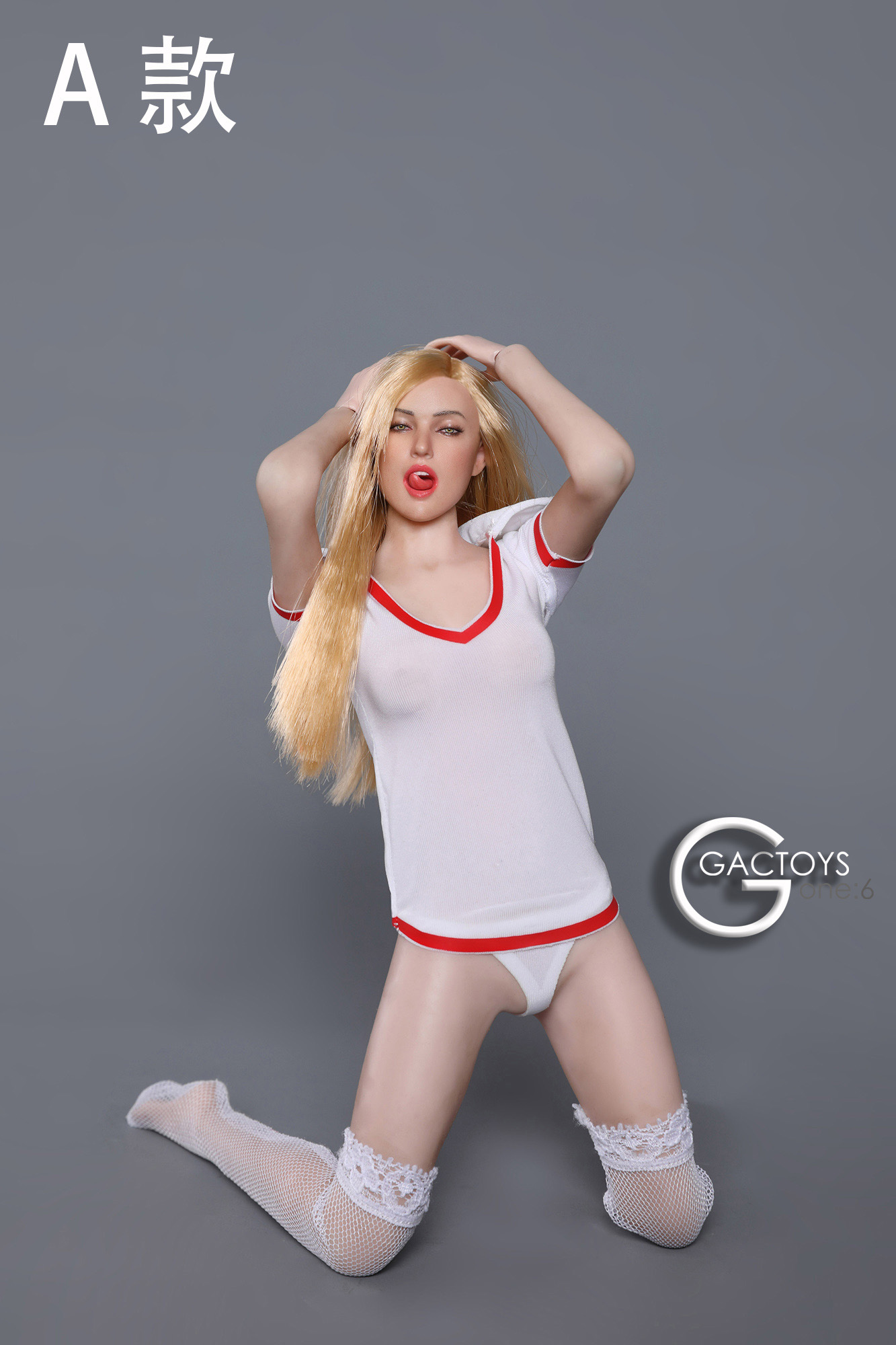 GACTOYS GC021 European and American sexy expression beauty head