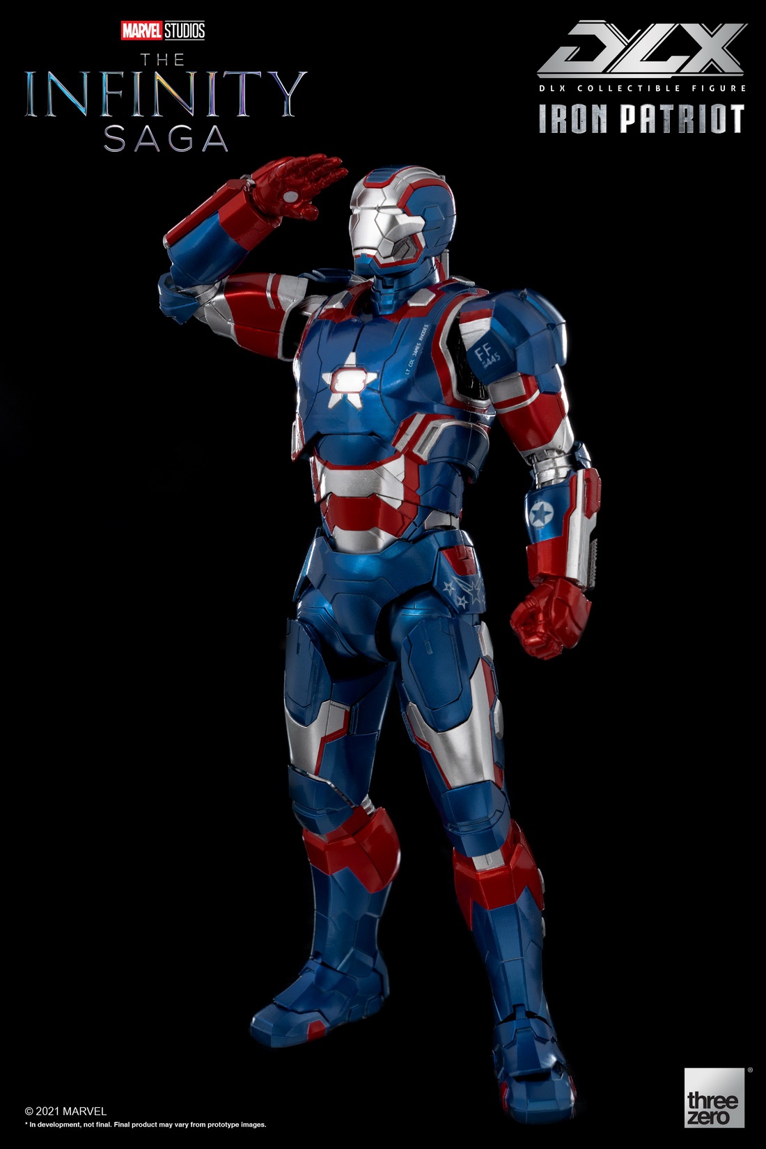 threezero 3Z02570C0 DLX The Infinity Saga - Iron Patriot