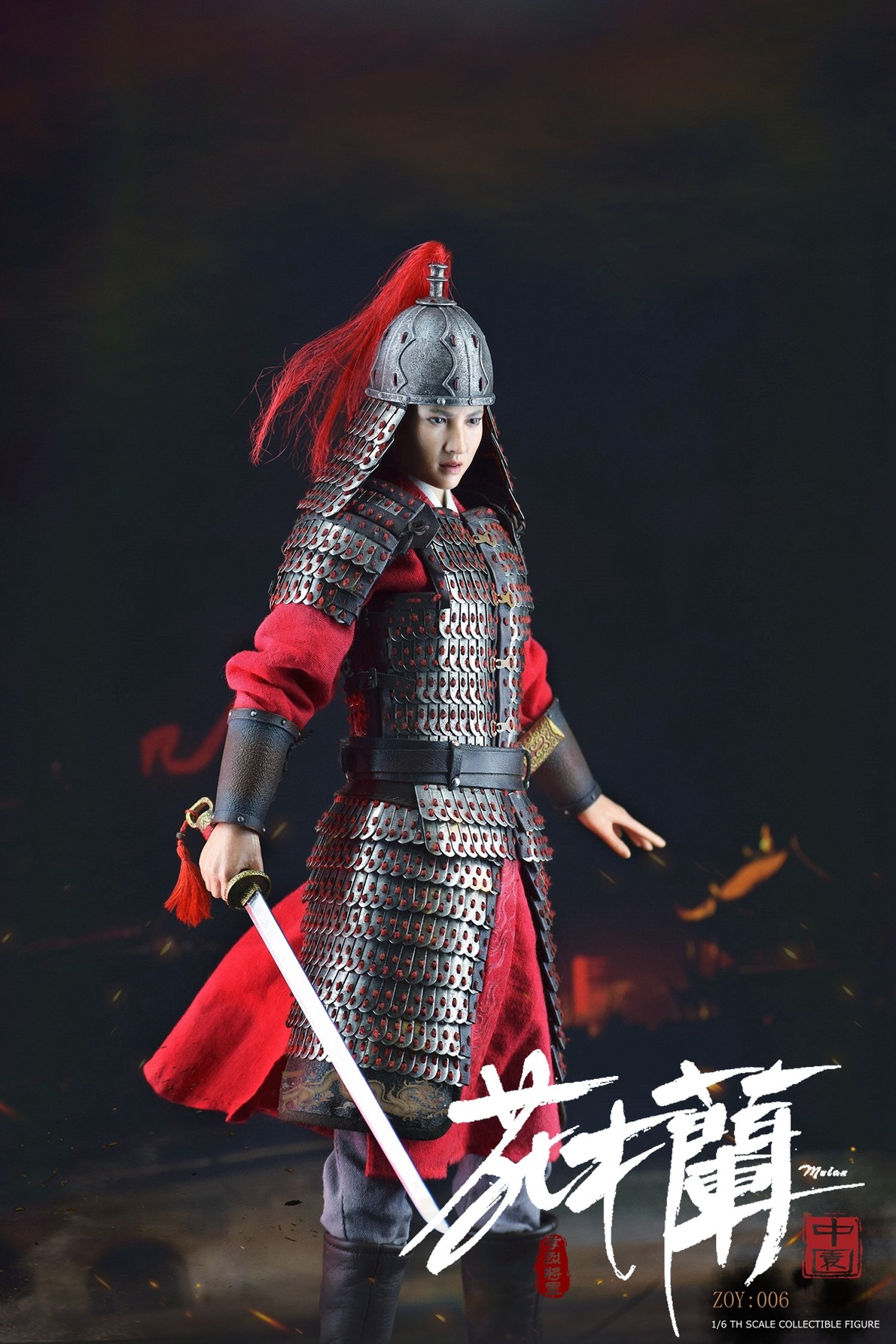 ZOY TOYS ZOY006R 1/6 General Xiaolie-Hua Mulan (Regular Edition)