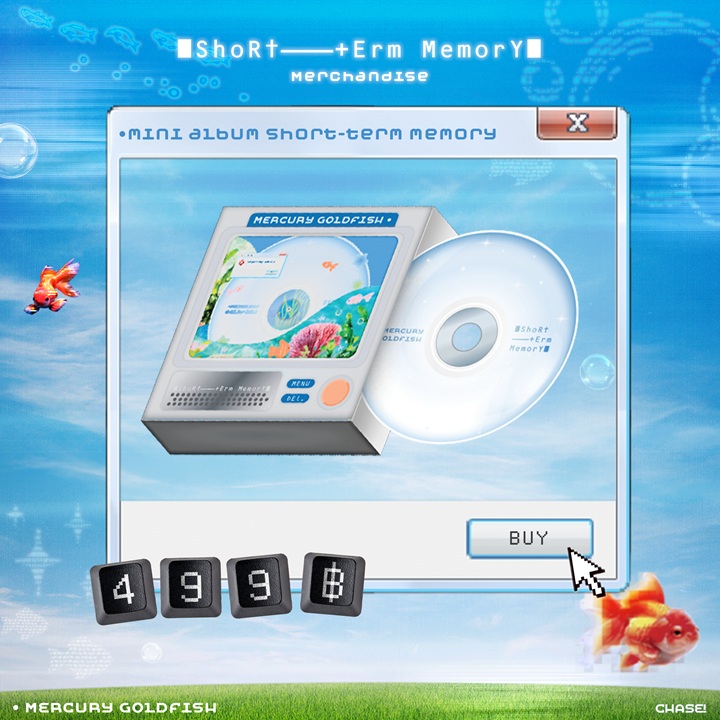 MERCURY GOLDFISH - MINI ALBUM : SHORT-TERM MEMORY