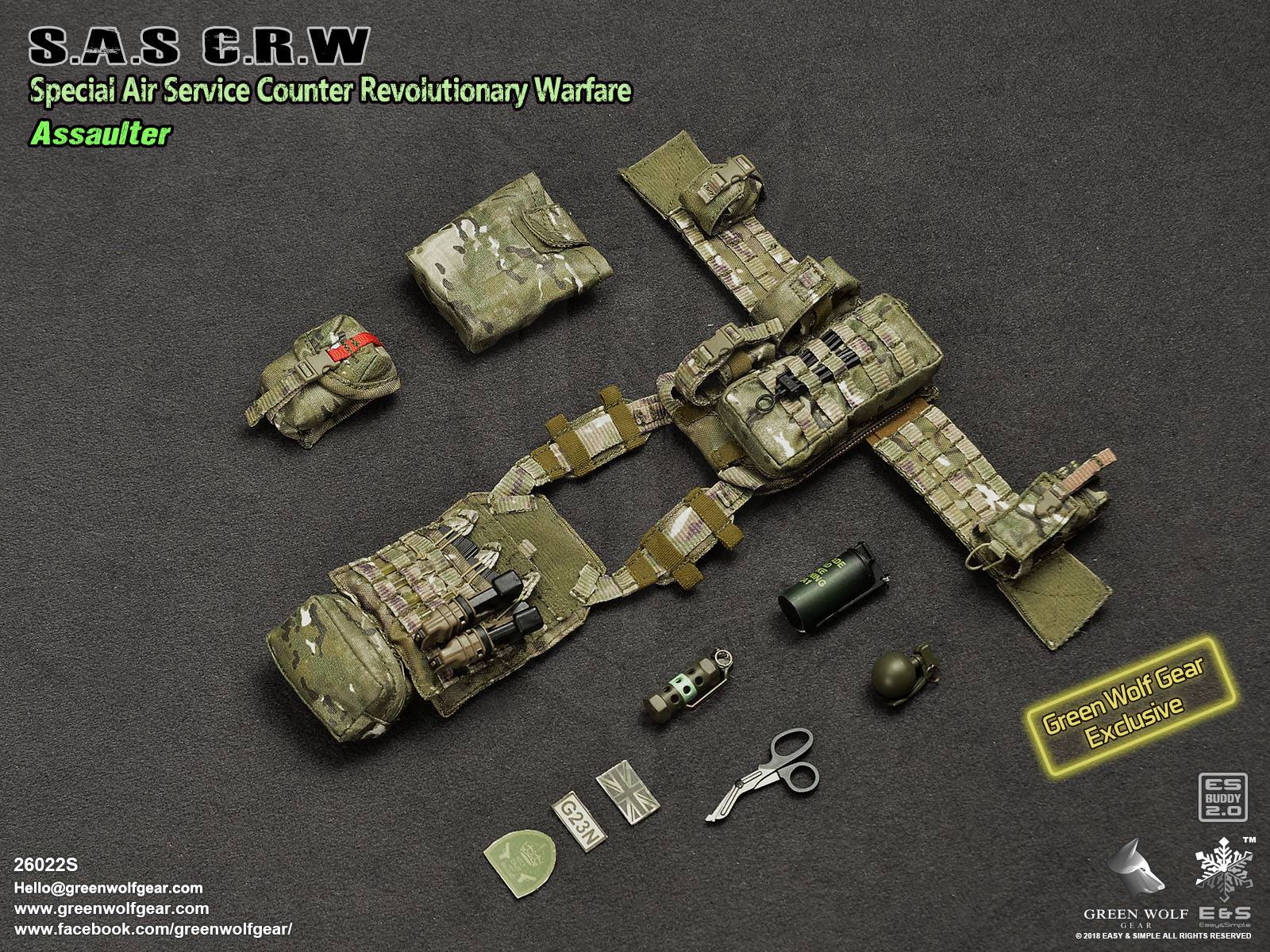 Easy&Simple 26022S S.A.S Counter Revolutionary Warfare Assaulter (Limited 100 sets)