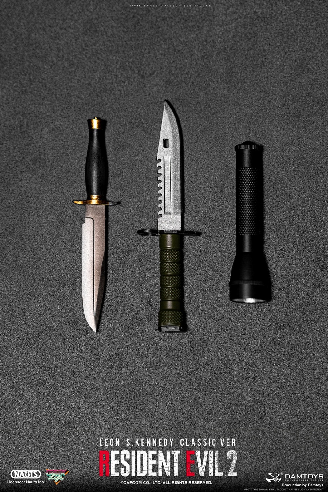 DAMTOYS DMS037 1/6 RESIDENT EVIL 2 - LEON S.KENNEDY (CLASSIC VER)