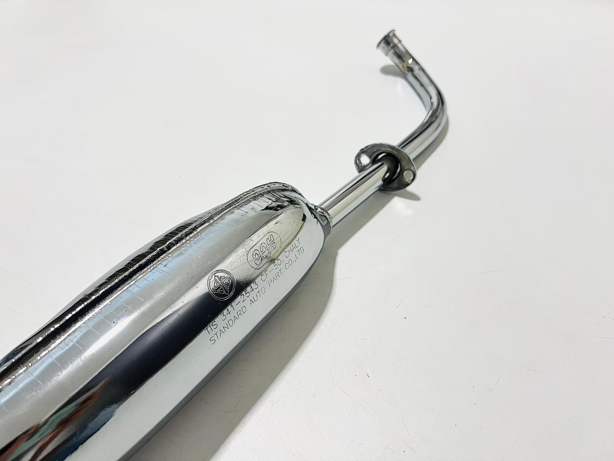 ท่อเดิมชาลีชุบโครเมียม รุ่นหนาเกรดAAA