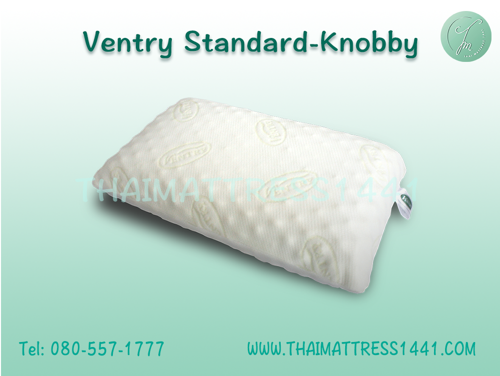 หมอนยางพารา Standard Knobby