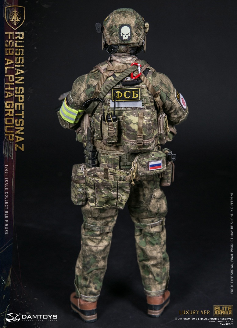 DAMTOYS 78047A RUSSIAN SPETSNAZ - FSB ALPHA GROUP (LUXURY VER)