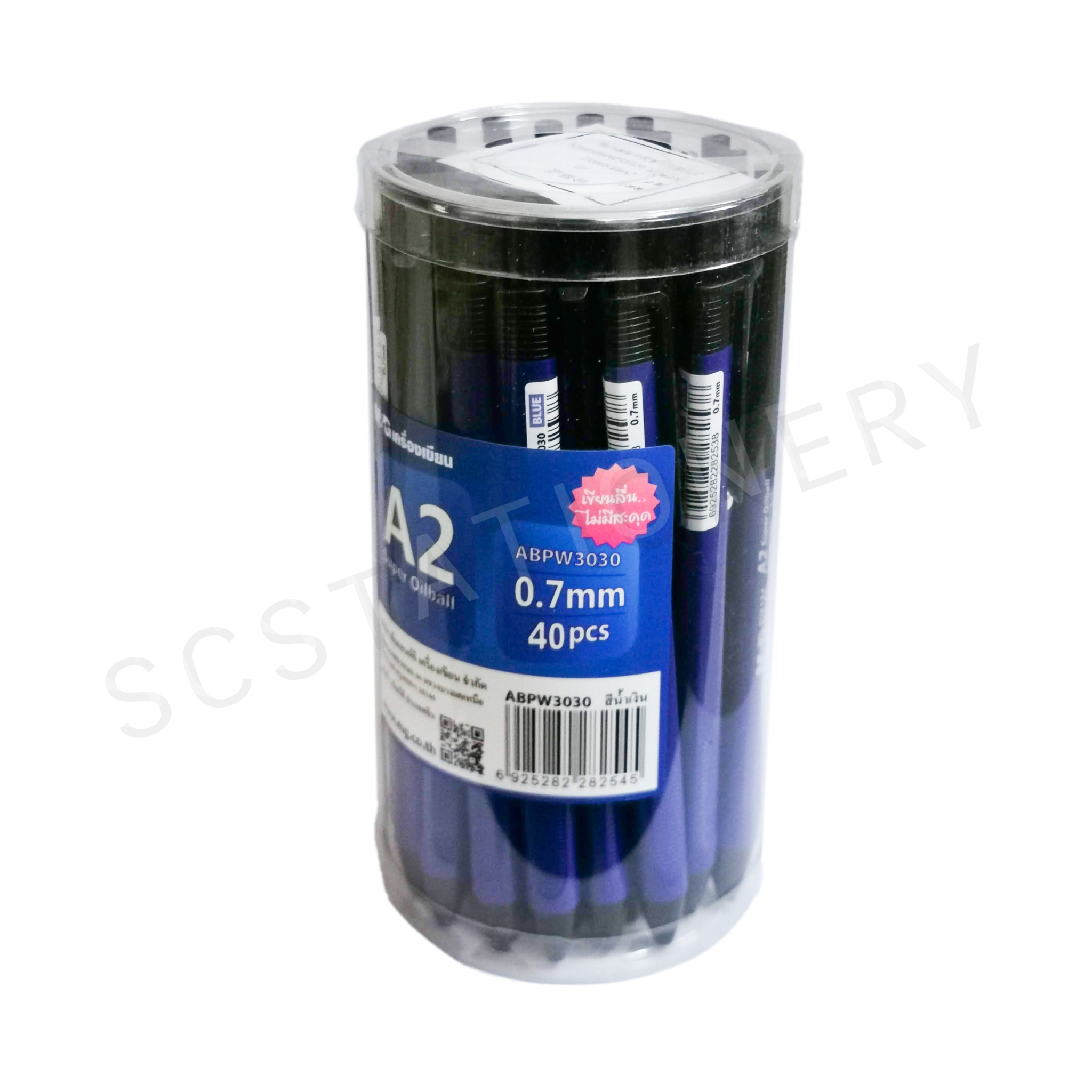 ปากกา M&G NO.ABPW3030 แพ็ค 40ด้าม หมึกน้ำเงิน แดง ดำ