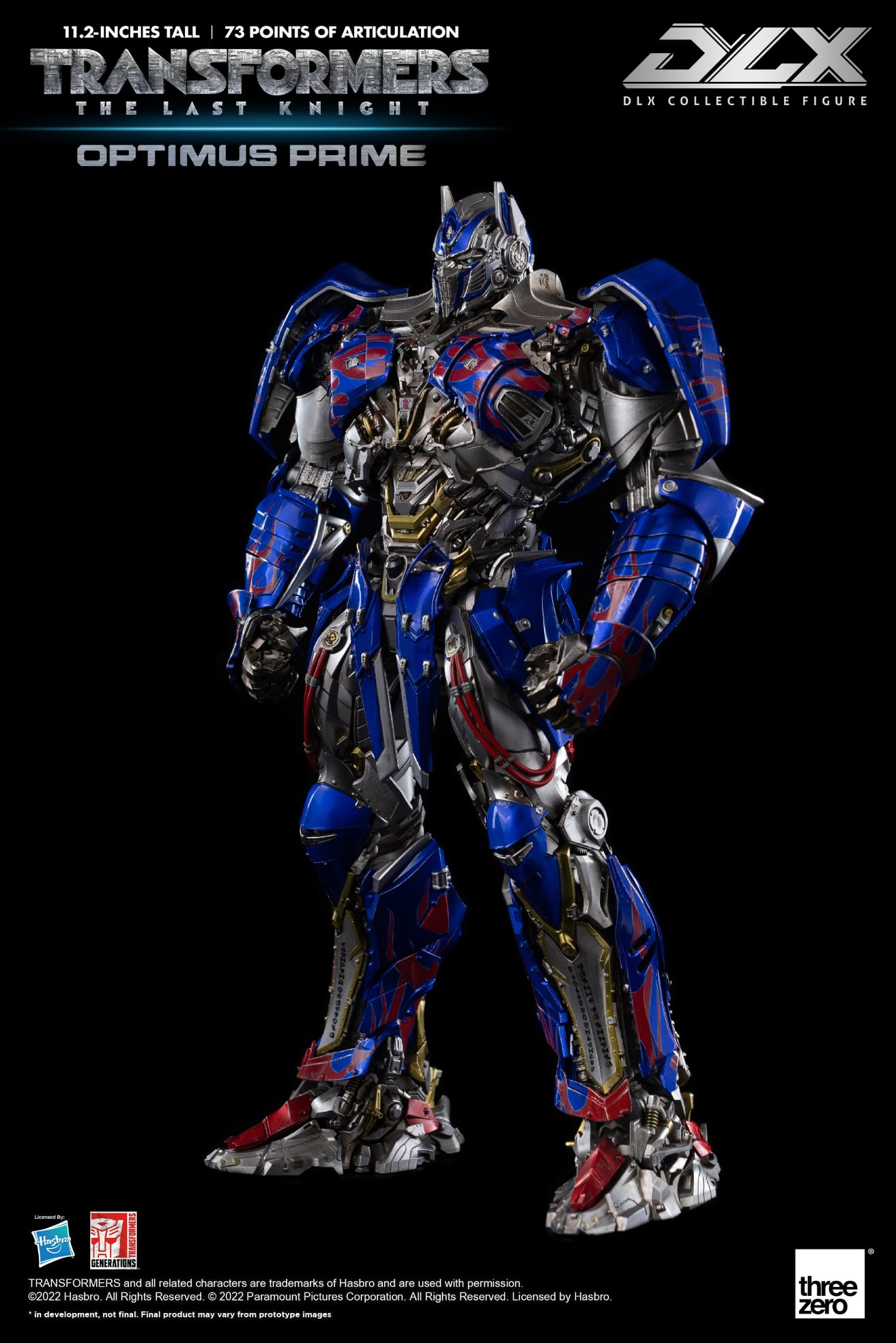 Threezero 3Z04570W0 DLX Transformers: The Last Knight - Optimus Prime