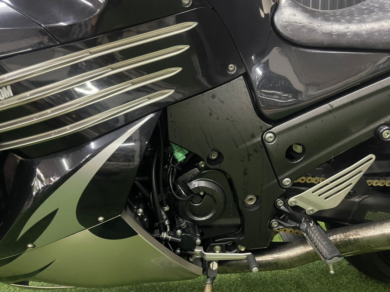 Kawasaki Ninja #Zx14 Spac.นอก ปี2011 โคตรสายจอด "ไมล์แท้9พัน+สีเดิมทุกชิ้น"