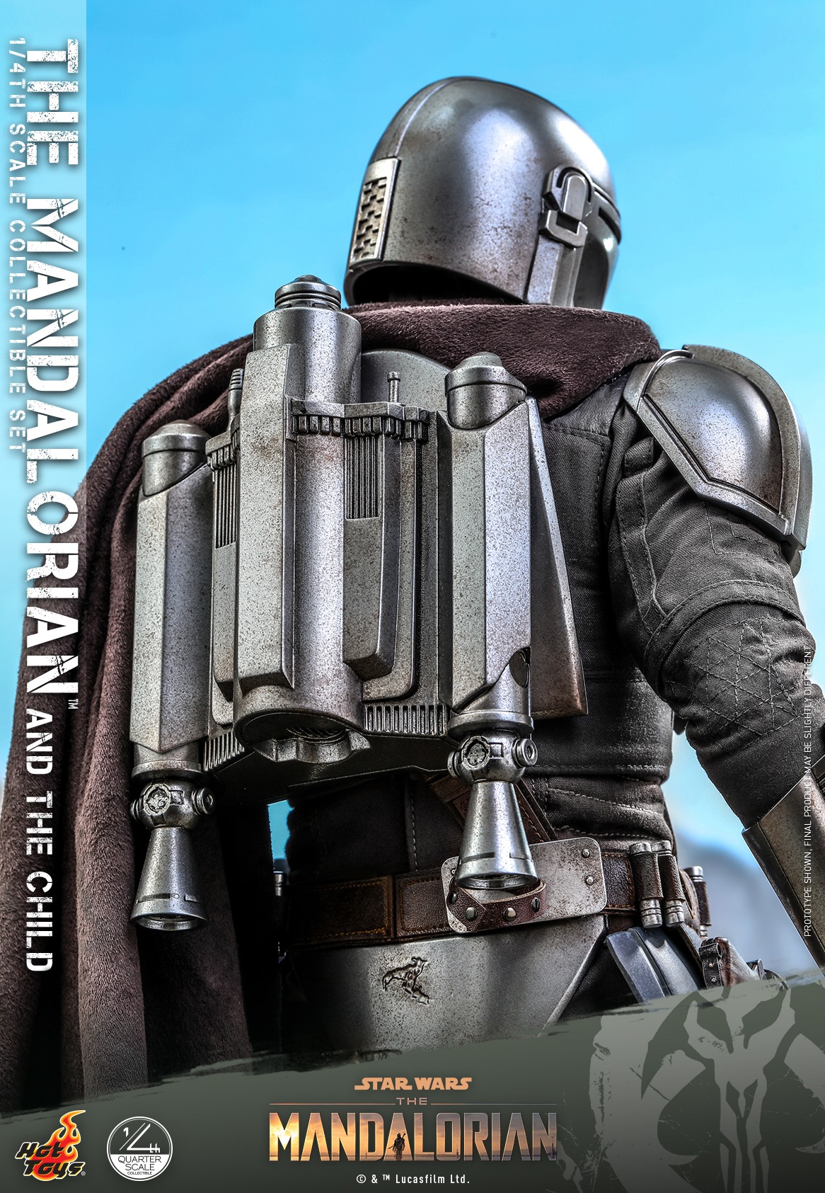 Hot Toys QS016 1/4 Star Wars™ The Mandalorian™ - The Mandalorian & The Child