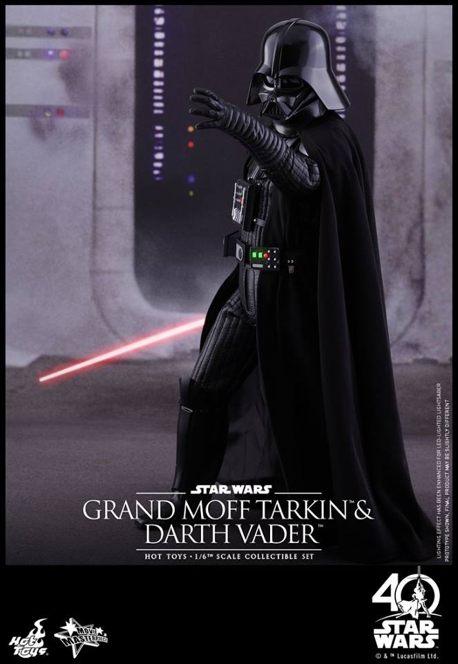 Hot Toys MMS434 STAR WARS: EPISODE IV A NEW HOPE - GRAND MOFF TARKIN & DARTH VADER