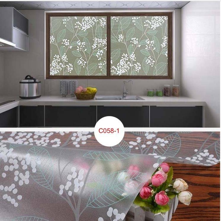 LALAHOME ฟิล์มติดกระจกสูญญากาศ ขนาดกว้าง 90 ซม. สีเขียว 90CM*1m.