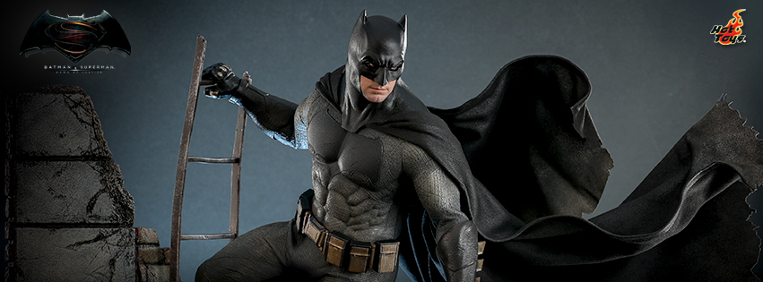 Hot Toys MMS732 1/6 Batman v Superman: Dawn of Justice - Batman (2.0) [Deluxe Version]
