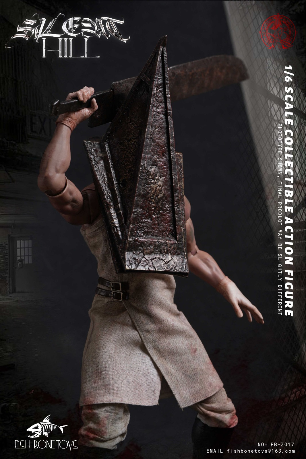 FISH BONETOYS FB-Z017 Silent Hill - Pyramid Head and Nurse