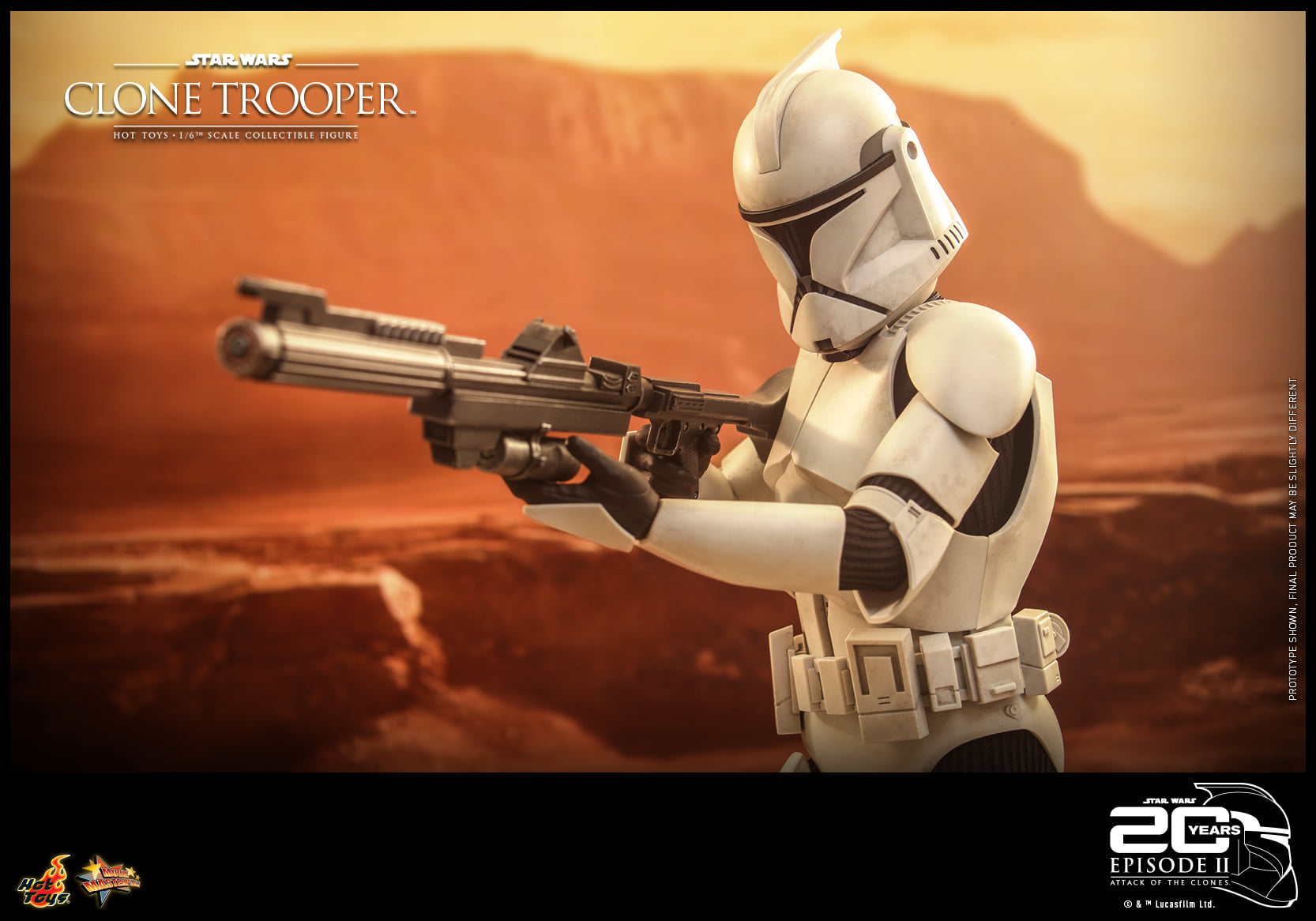 Hot Toys MMS647 1/6 Star Wars Episode II: Attack of the Clones™ - Clone Trooper™