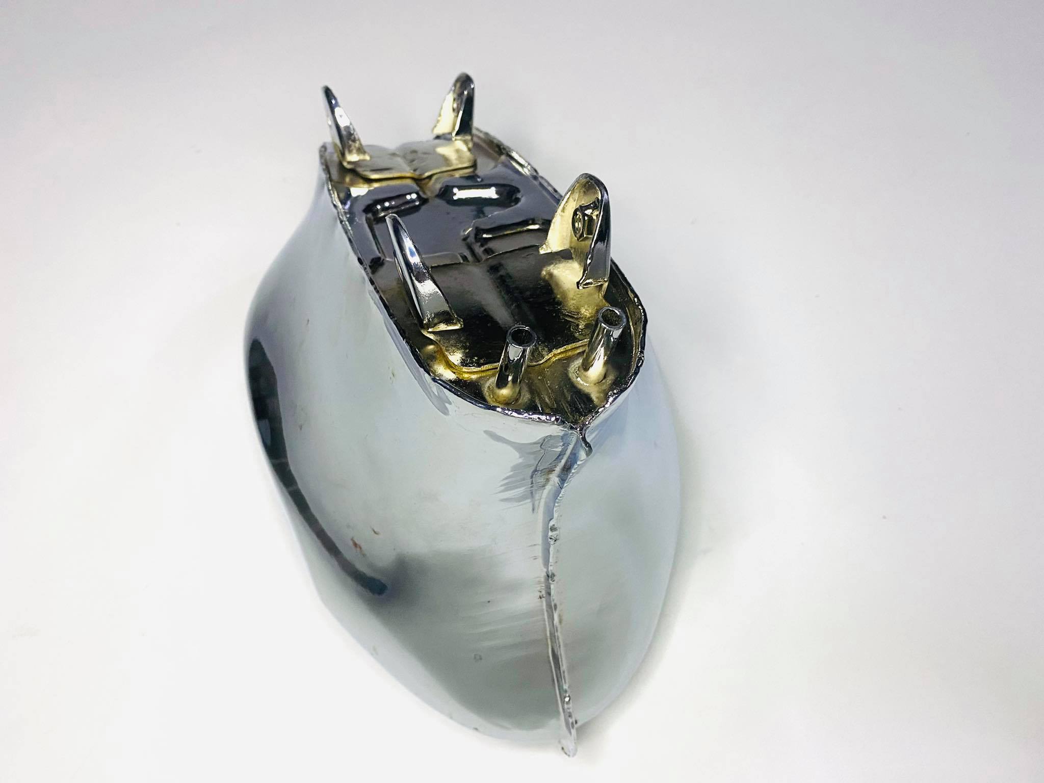 ถังน้ำมันc100 เหล็กชุบ