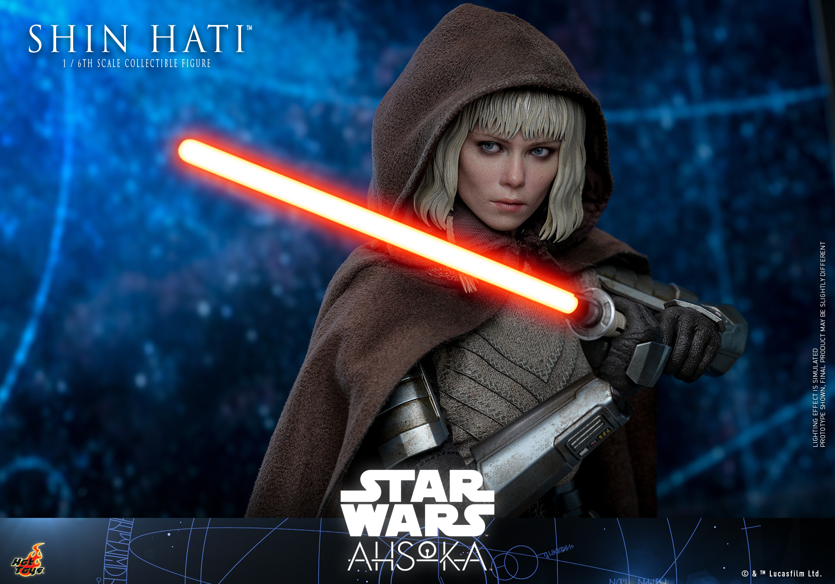 Hot Toys TMS124 1/6 Star Wars: Ahsoka™ - Shin Hati™