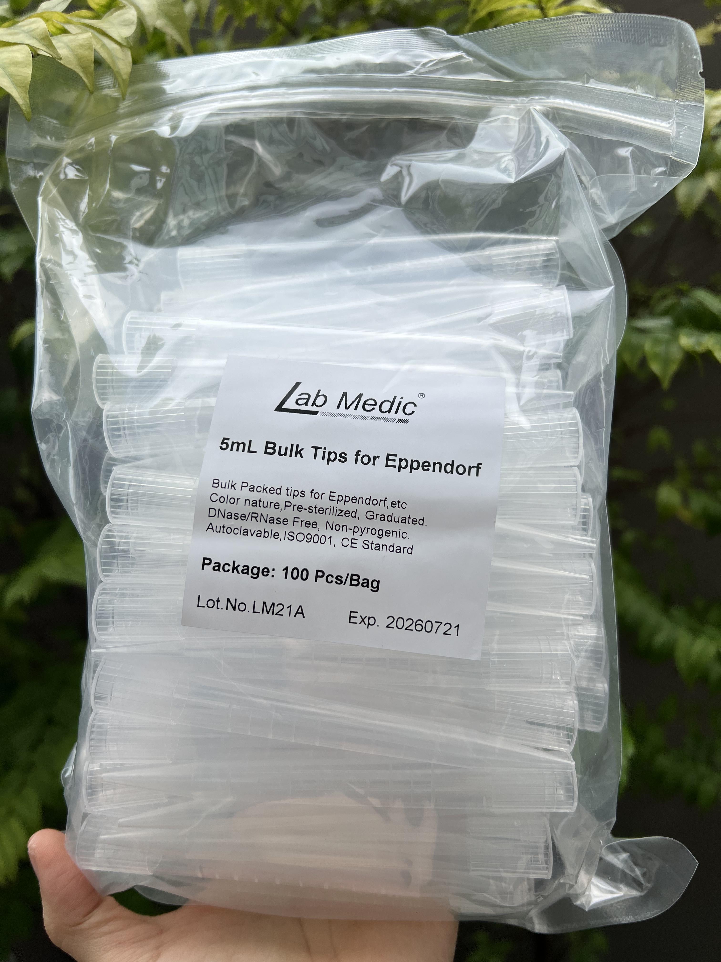 Pipette tip 5000ul (100ea/pkg)-ปิเปตทิป 5000 ul(100 ชิ้น/แพ็ค)-LAB MEDIC