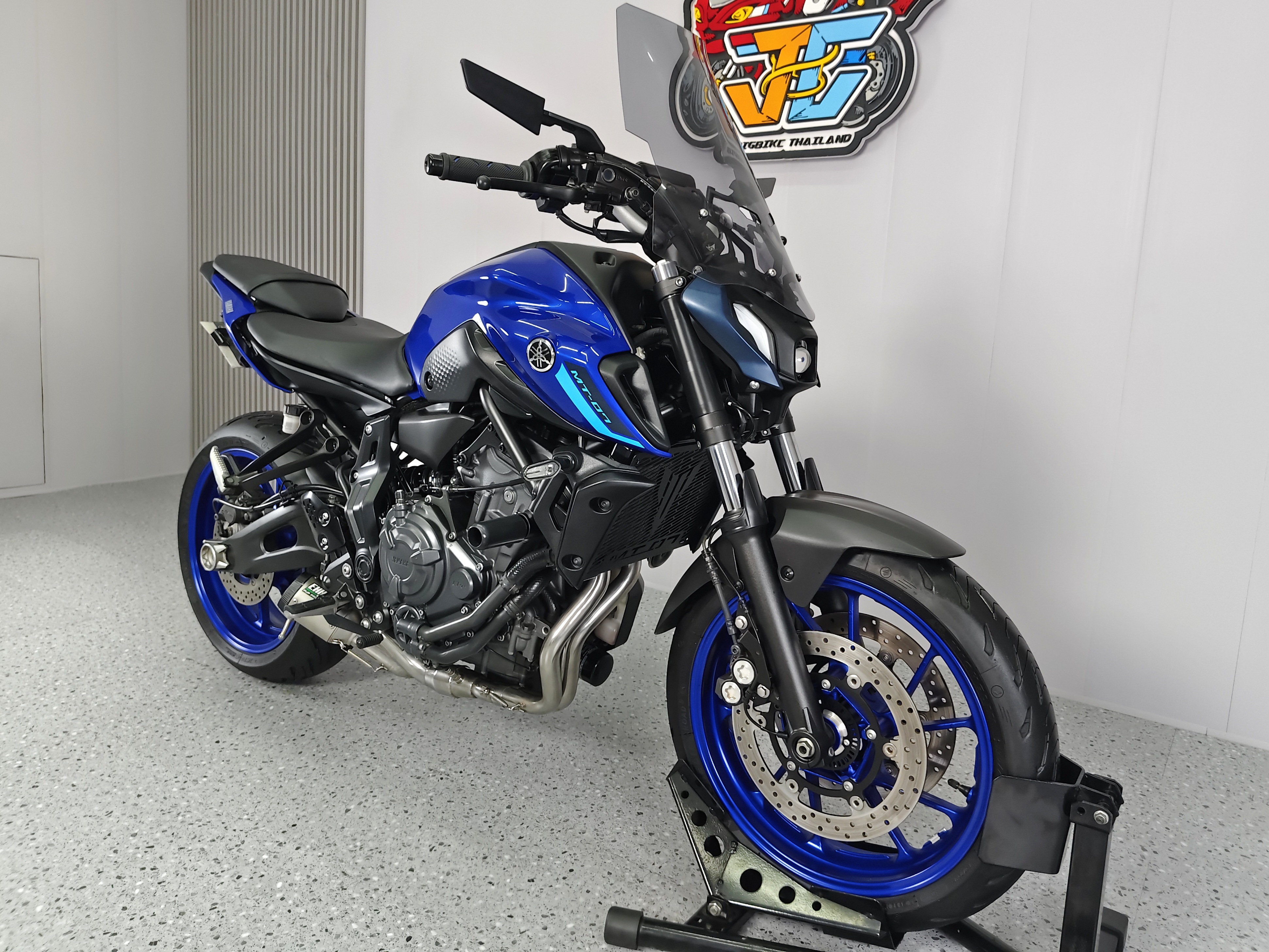 🛸 ตัวใหม่จอสี YAMAHA MT07 จดปี 2024 โมเดล23 รถมือเดียวมีทรงพร้อมใช้