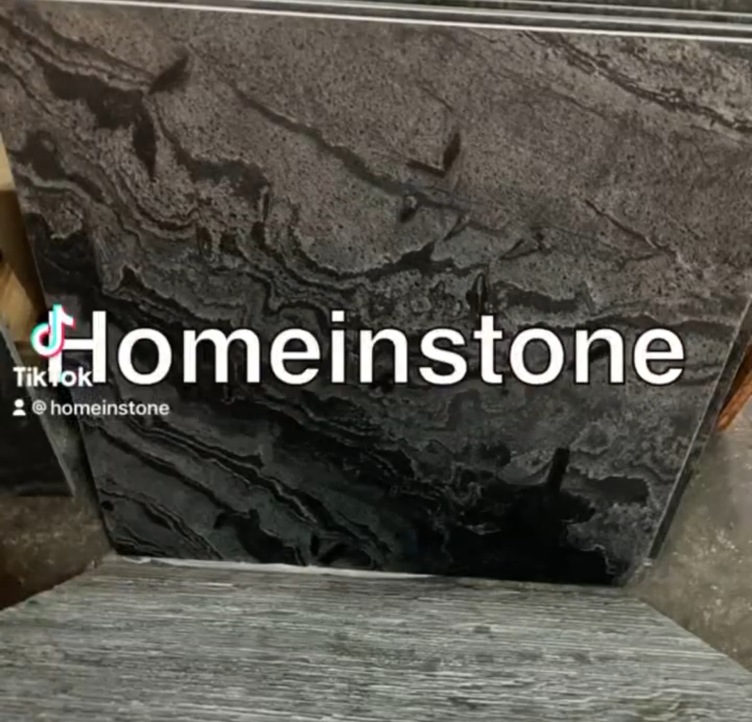 Silver grey Polish หินธรรมชาติ แต่งบ้าน