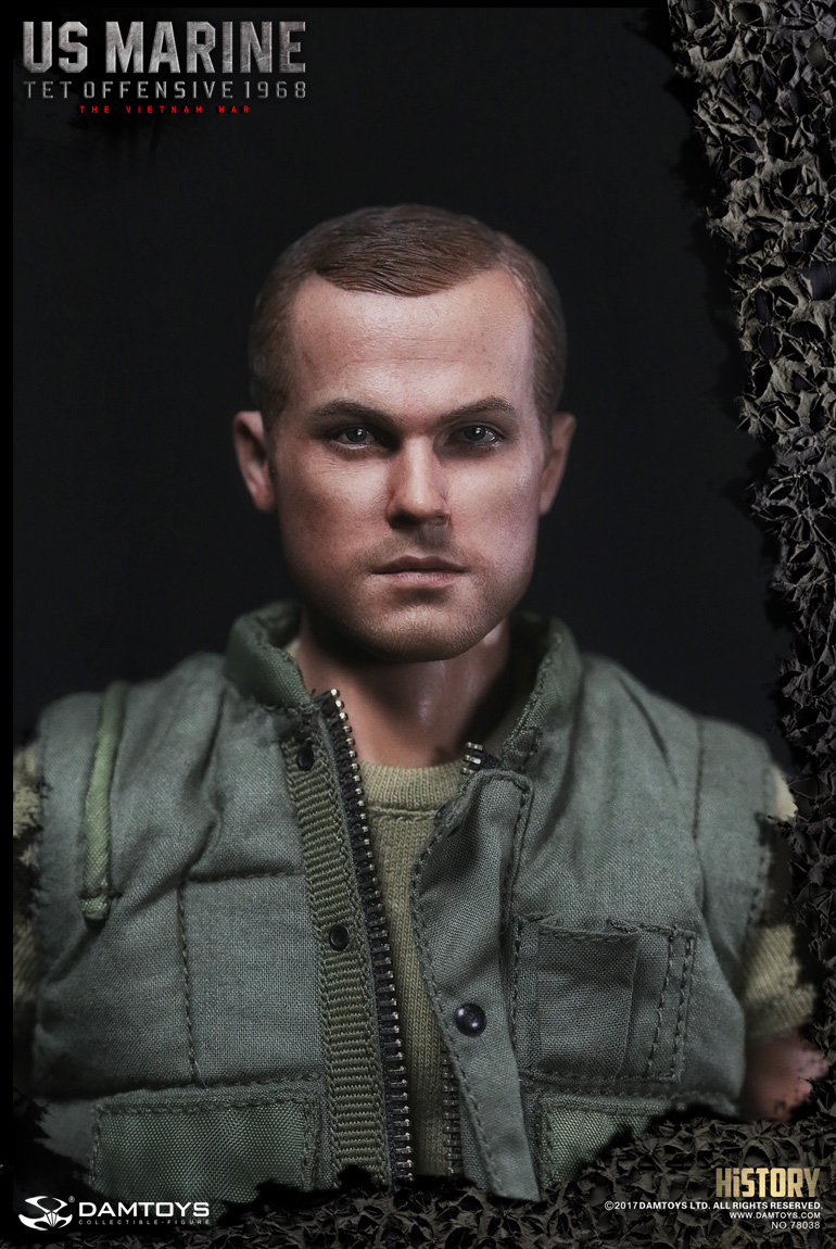 DAMTOYS 78038 HISTORY SERIES 16 U.S.MARINE (TET OFFENSIVE,1968) - VIETNAM WAR