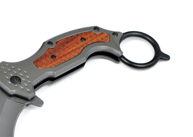 มีดพับ มีดคารัมบิต มีดพก Fox Outdoor Karambit Knife DA106