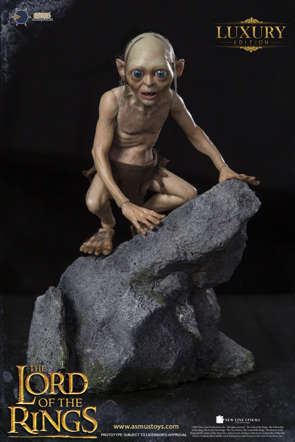 Asmus Toys LOTR030LUX 1/6 The Lord of the Rings - Gollum/Sméagol (Luxury Edition)