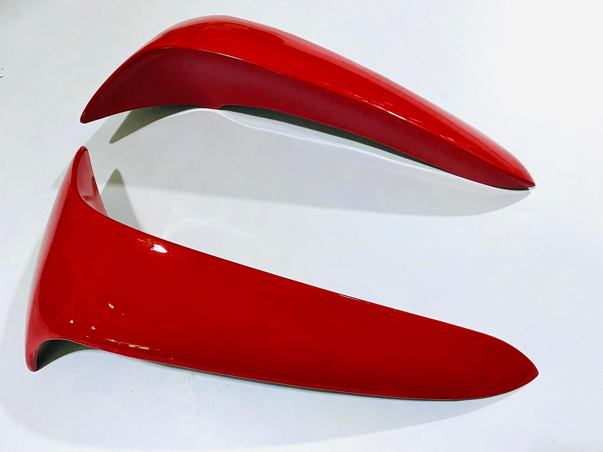 บังลมเวฟ125r s ปี2004 สีแดง