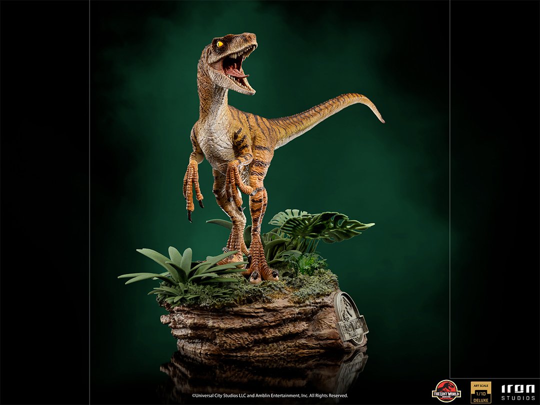 Iron Studios Deluxe Art Scale 1/10 The Lost World: Jurassic Park - Velociraptor